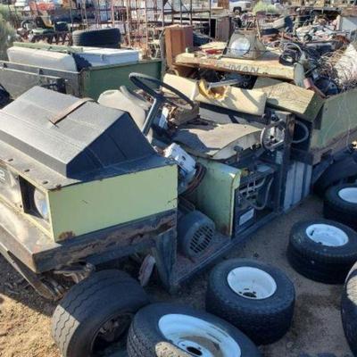 #1270 â€¢ Cushman Turf Truckster And Misalaneous Bolts And Engine Parts
