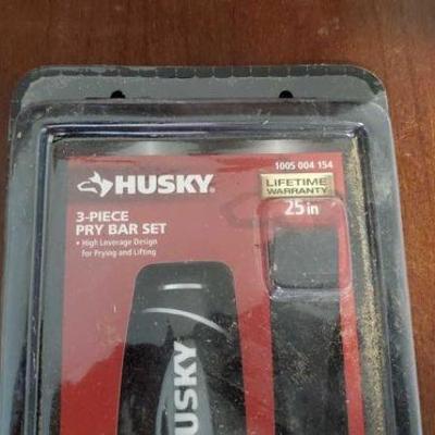 #3552 â€¢ Pry Bar set Deep Impact Socket Set Drill and Spade bits Staple Gun
