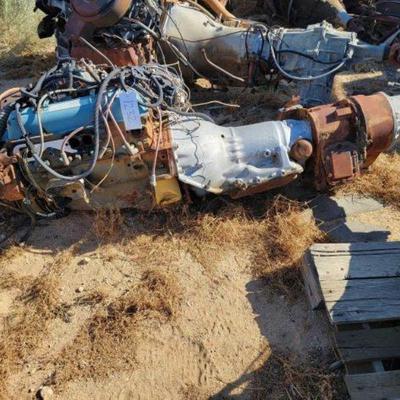 #1232 â€¢ GM 350 Motor and Transmission
