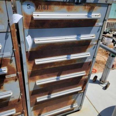 #2632 â€¢ Stanley Vidmar 6-Drawer Toolbox
