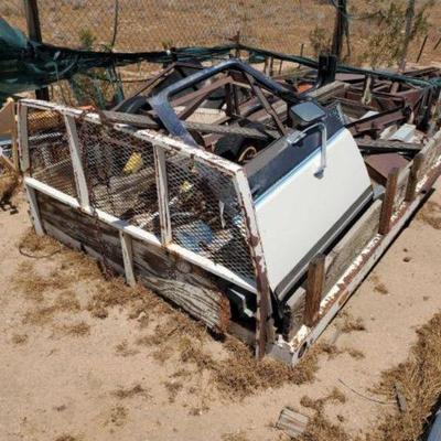#1148 â€¢ Work Truck Tail Bed with Miscellaneous Items
