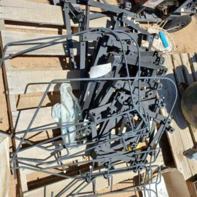 #2718 â€¢ Pallet Of 28 Metal Frames
