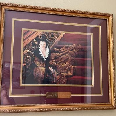 Scarlett O'Hara on the staircase/Gone with the wind  picture