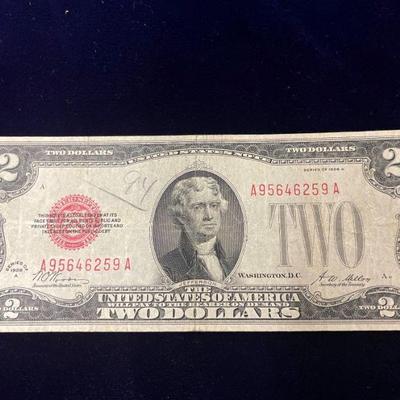 1928 $2 Red Seal