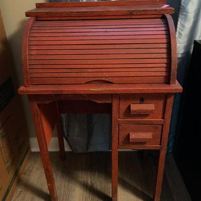 child's roll top desk