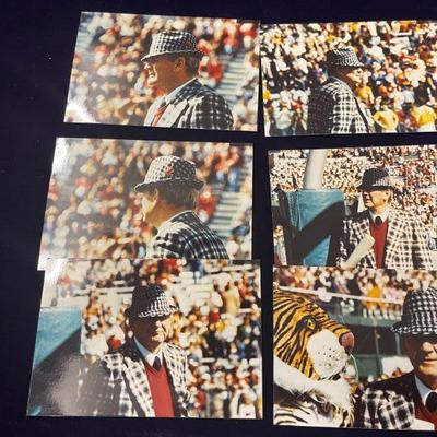 Variety of Paul Bear Bryant Photos