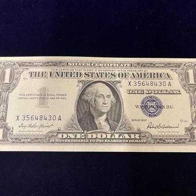 1957 $1 Silver Certificate
