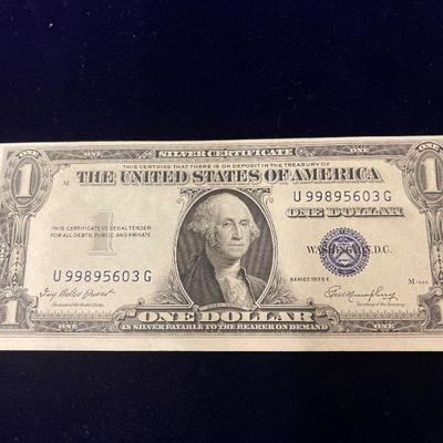 1935 $1 Silver Certificate (6 available)
