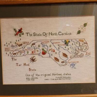 Cross stitch North Carolina 