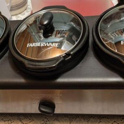 Triple warmer New