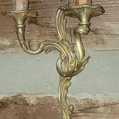Wall candelabras