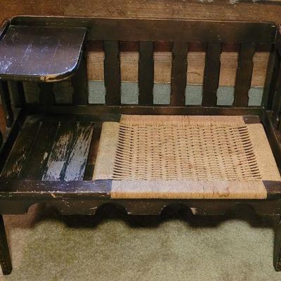 Telephone bench