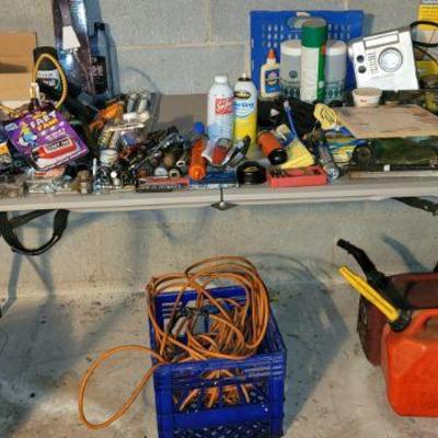 Extension cords
Tools