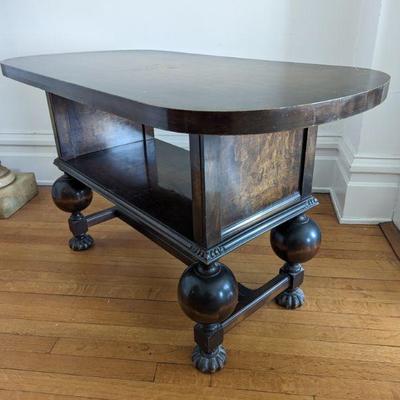 19th c. Refectory Library Table