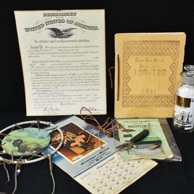Various Vintage Items