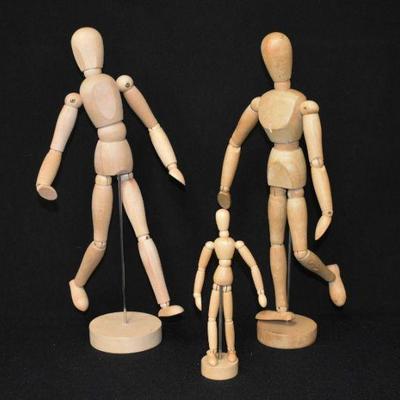 3 Articulated Mannequin Sketch Models