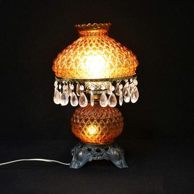 Amber Parlor Lamp
