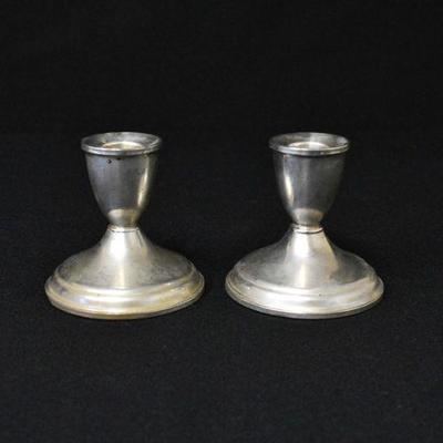 Duchin Creations Sterling Candlestick Holders