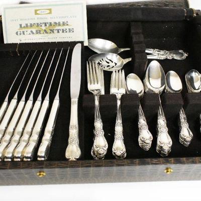1847 Roger Bros Heritage Silverplate Set