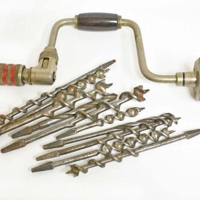 Vintage Craftsman-10 Ratcheting Brace Drill