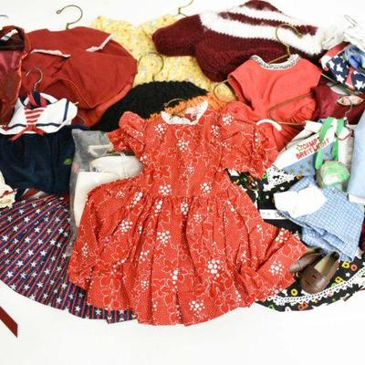 Various Doll Clothing + Shoes