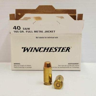 #1485 â€¢ NEW!!! 200 Round of Winchester 40s&w
