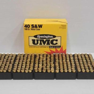#1470 â€¢ NEW!!! 250 Rounds of 40s&w
