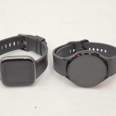 #2806 â€¢ Fitbit and Samsung Fitness Watch
