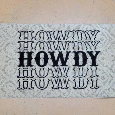 #657 â€¢ Howdy Doormat
