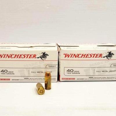 #1515 â€¢ Winchester 40s&w Ammo
