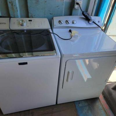 #3072 â€¢ Maytag Washer and GE Dryer
