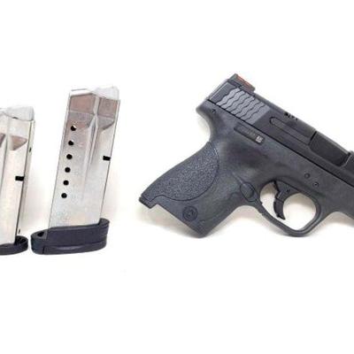 #702 â€¢ Smith & Wesson M&P 9 Shield Fiber Optic Sight Semi-Auto 9mm Pistol
