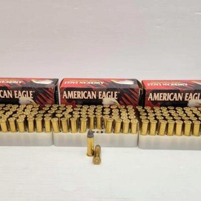 #1440 â€¢ 150 Rounds of American Eagle 38 SPL Ammo
