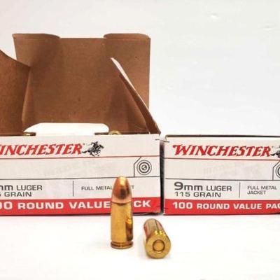 #1360 â€¢ 9mm Winchester Ammo
