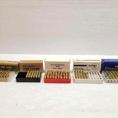 #1339 â€¢ 195 Rounds of 9mm Ammo
