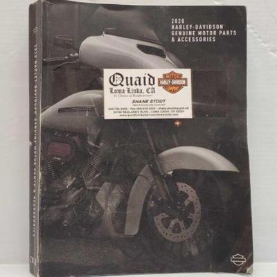 #2020 â€¢ Issue of 2020 Harley-Davidson Genuine Motor Parts Book
