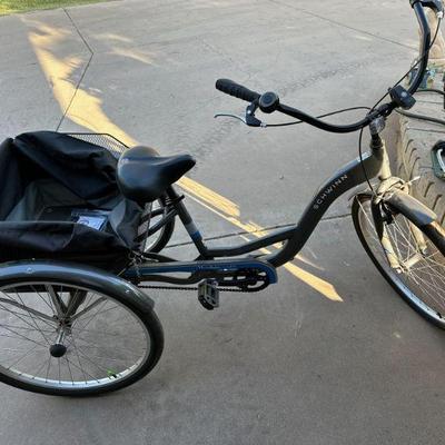 THIS ITEM AVAILABLE NOW FOR PRE-SALE Schwinn Meridian Adult Tricycle Bike - like new ($250) 
