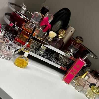 Perfumes and bath items