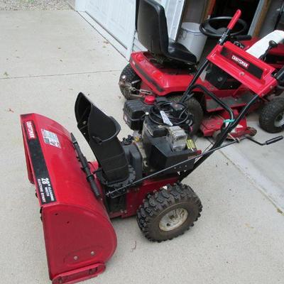 Craftsman snow blower