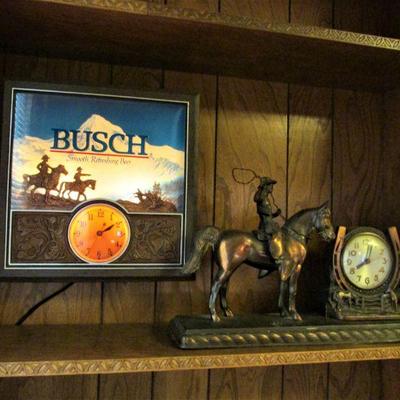 Busch beer sign