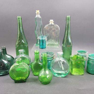 green bottles