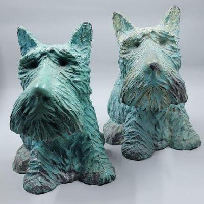 dog book ends 
