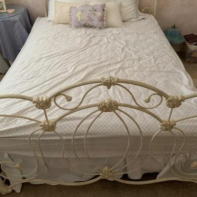 Queen  Wrought  Iron Bed