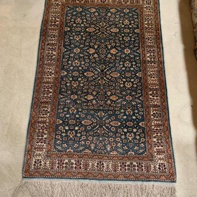 Turkish Rug.   Pure Silk
