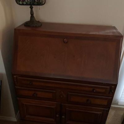 Secretary Desk with Storage