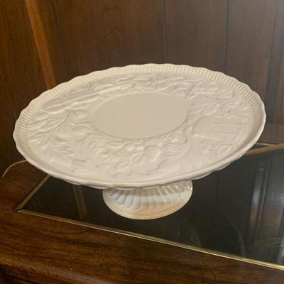 Lenox Christmas Cake Plate