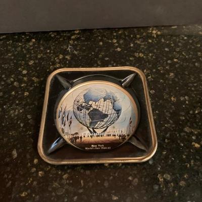 New York State Fair 1964-65 Metal Ashtray