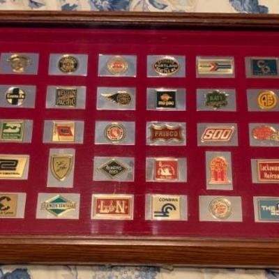 Official Emblems  of The Great American Railroads