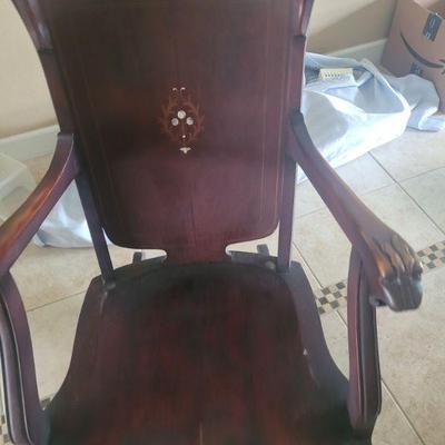 Old rocking chair