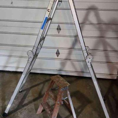 TTK113 - Foldaway Ladder And 2-Step Ladder
